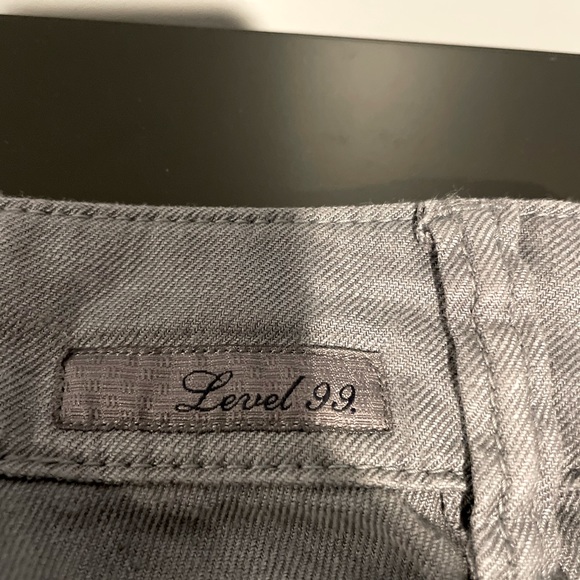 Level 99. For Anthropologie Women’s shorts in grey Size 32 - Picture 8 of 8